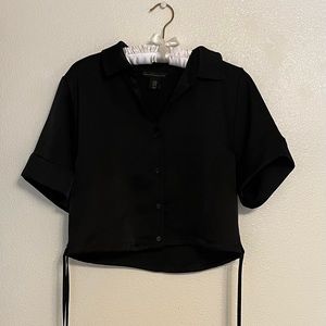 House of Harlow 1960 Women crop blouse Size M